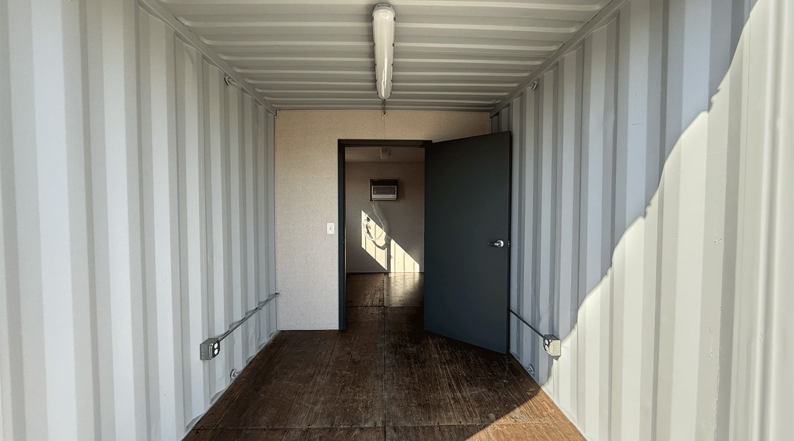 20ft Refurbished Combo Office and Storage Container - ALLBOX CONTAINERS PTY LTD