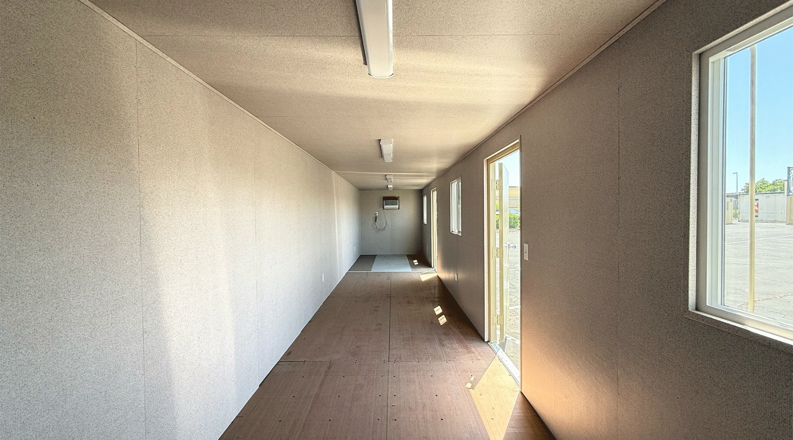 40ft New Ground Level Office Container - ALLBOX CONTAINERS PTY LTD