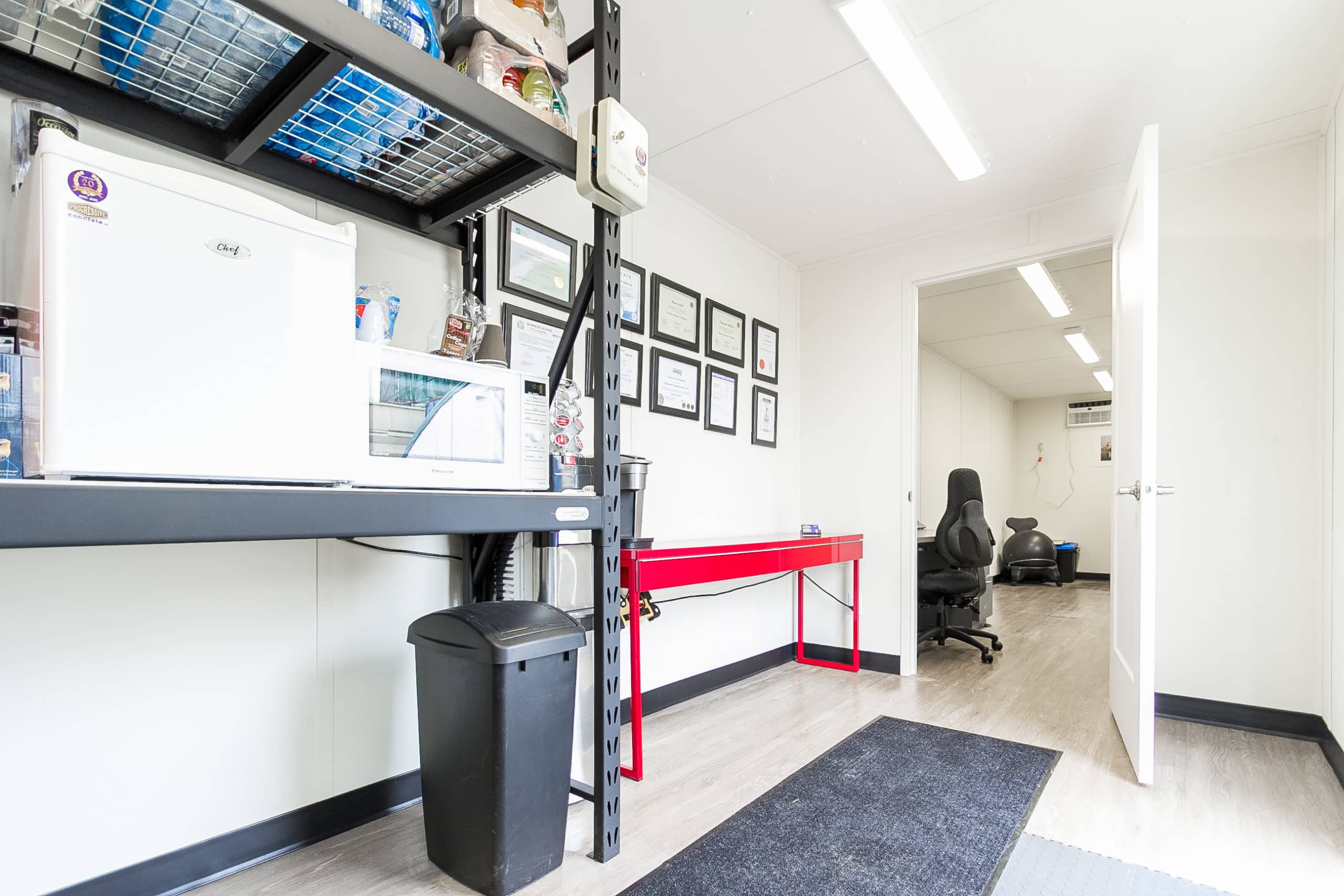 40&rsquo;HC Office CUBE &ndash; Vinyl Drywall Finished - ALLBOX CONTAINERS PTY LTD