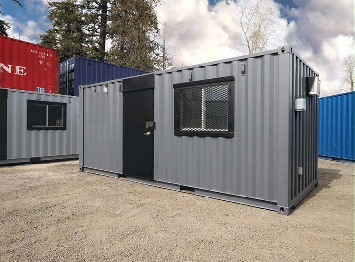 20&rsquo; Office CUBE &ndash; Wood Finished - ALLBOX CONTAINERS PTY LTD