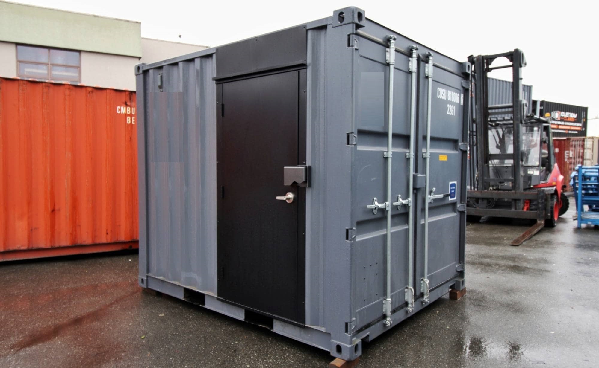 10&rsquo; Office CUBE &ndash; Wood Finished - ALLBOX CONTAINERS PTY LTD