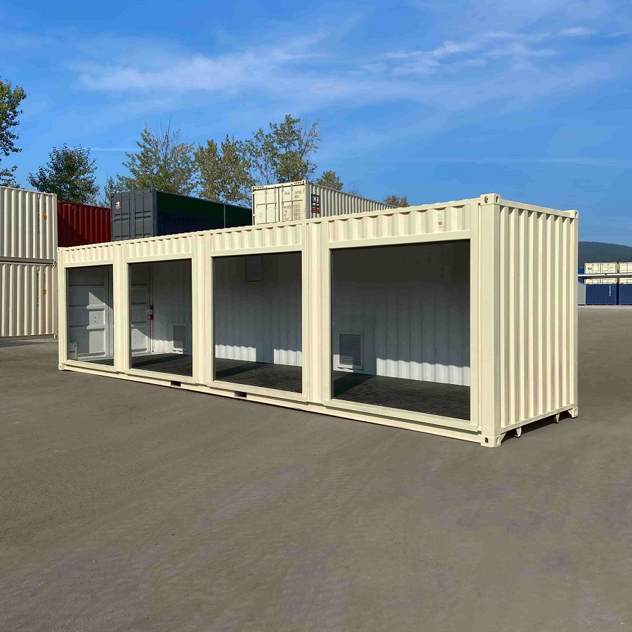 40&rsquo;HC &ldquo;CONTAINMENT CUBE&rdquo; with 4 x Roll Up Doors - ALLBOX CONTAINERS PTY LTD
