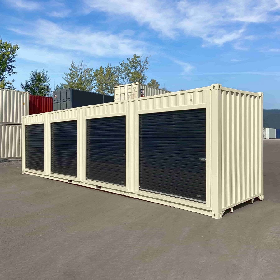 40&rsquo;HC &ldquo;CONTAINMENT CUBE&rdquo; with 4 x Roll Up Doors - ALLBOX CONTAINERS PTY LTD