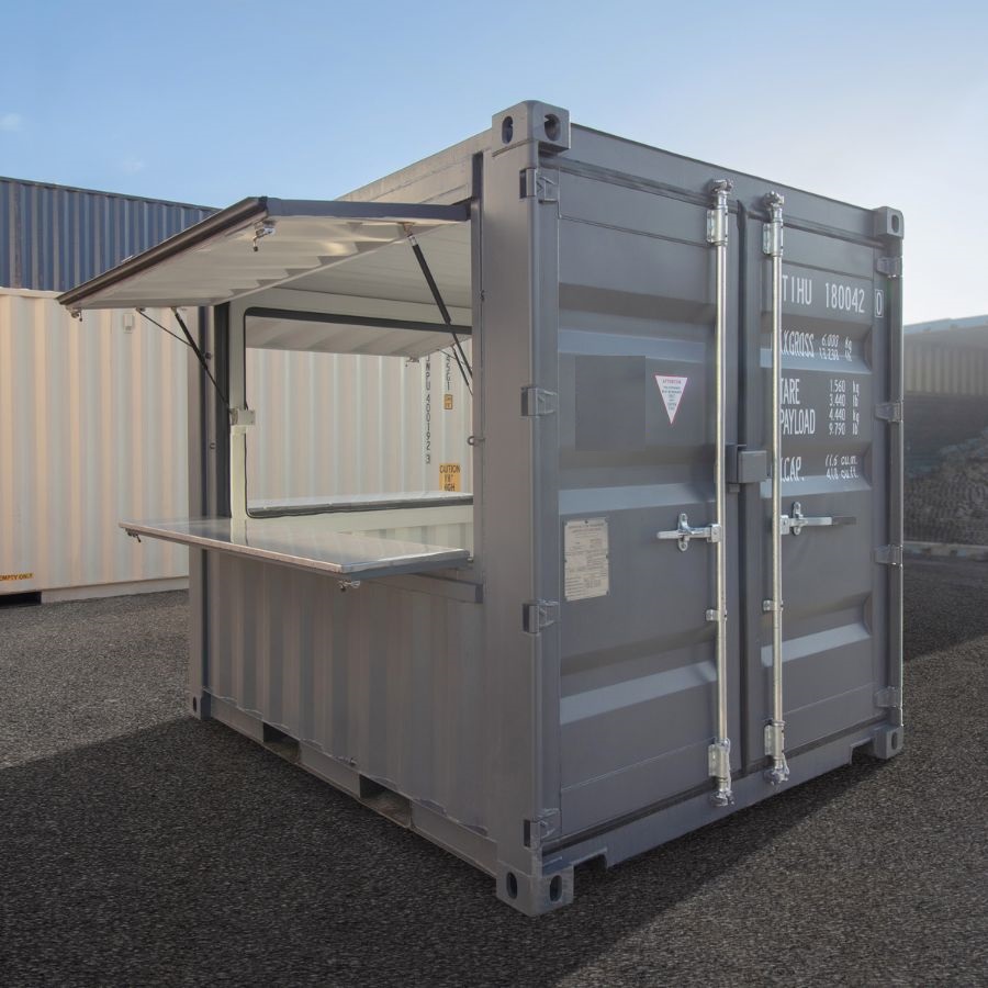 9&prime; &ldquo;CAF&Eacute; CUBE&rdquo; - ALLBOX CONTAINERS PTY LTD