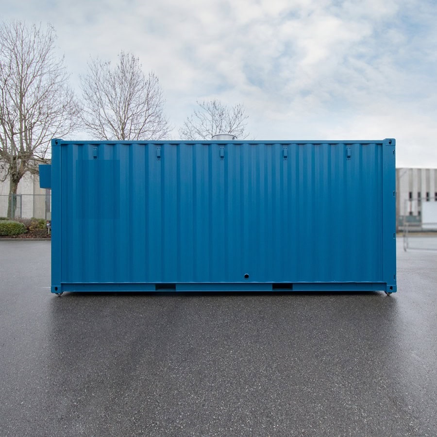 Shipyard Machinery Enclosure - ALLBOX CONTAINERS PTY LTD