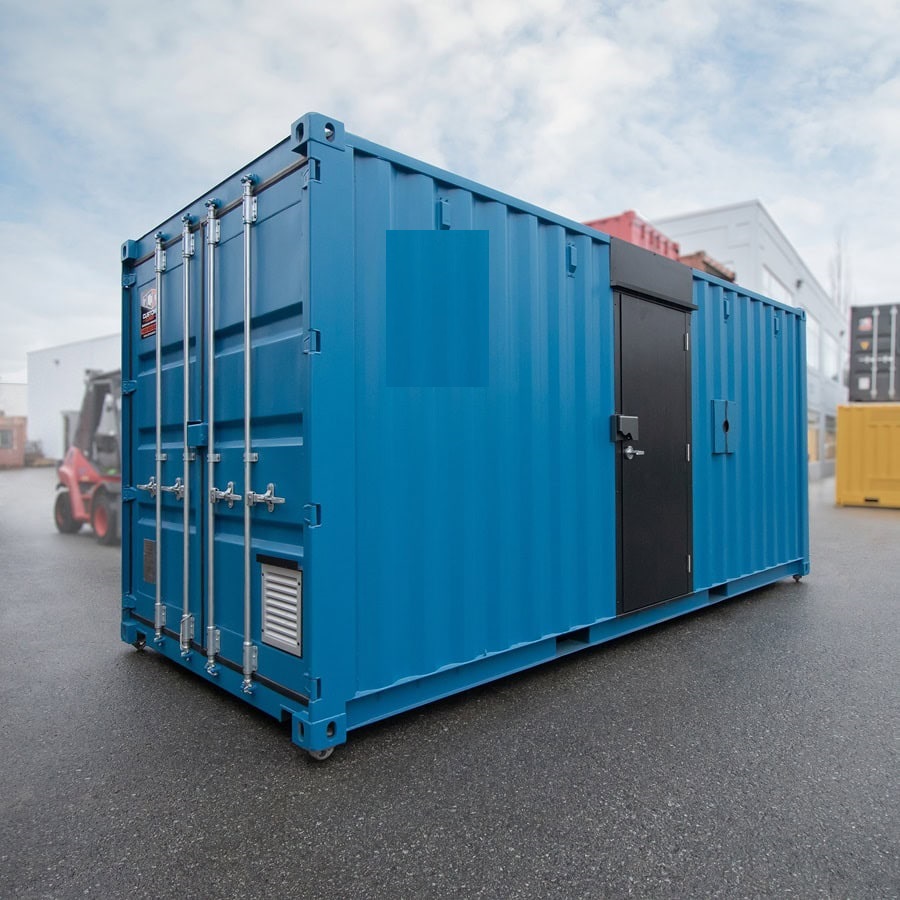 Shipyard Machinery Enclosure - ALLBOX CONTAINERS PTY LTD
