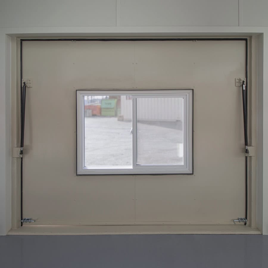 40&rsquo; Art Studio w/Flip up Doors - ALLBOX CONTAINERS PTY LTD