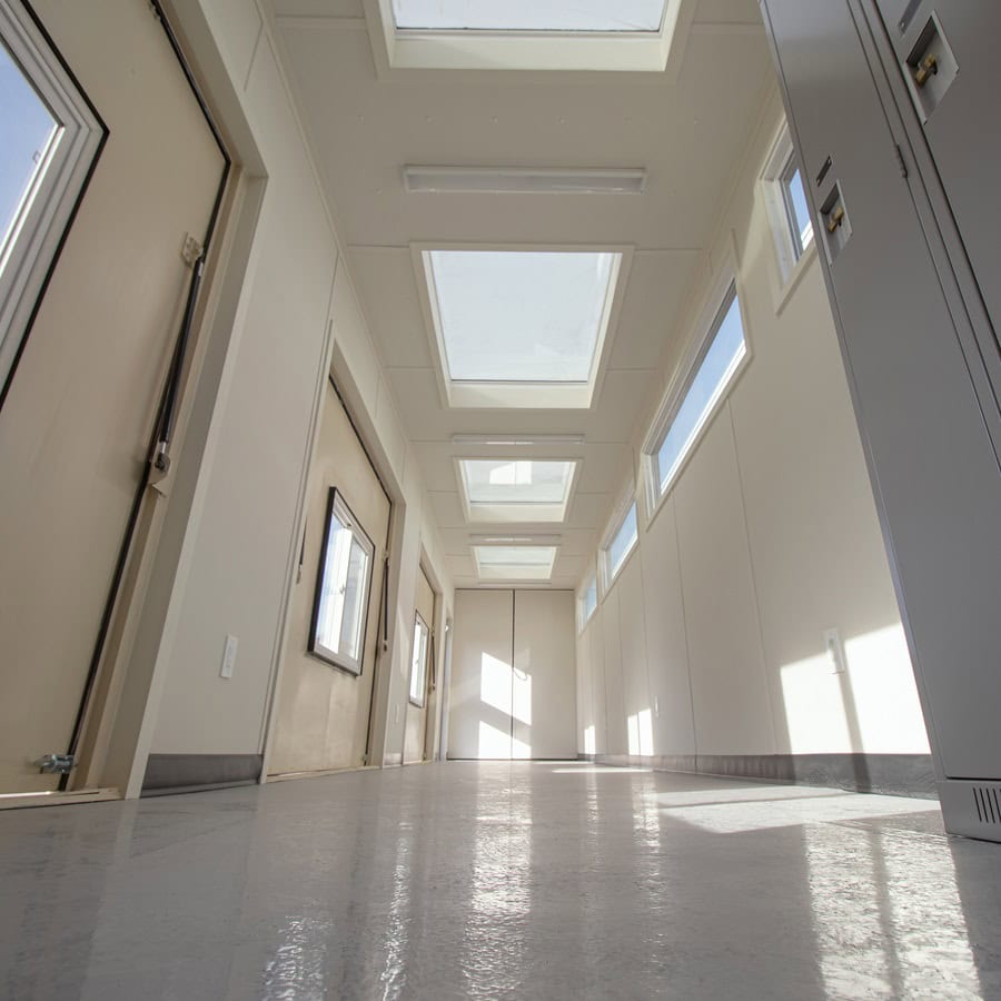40&rsquo; Art Studio w/Flip up Doors - ALLBOX CONTAINERS PTY LTD