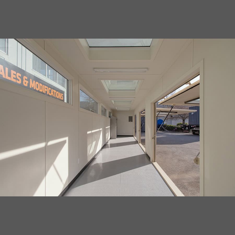 40&rsquo; Art Studio w/Flip up Doors - ALLBOX CONTAINERS PTY LTD