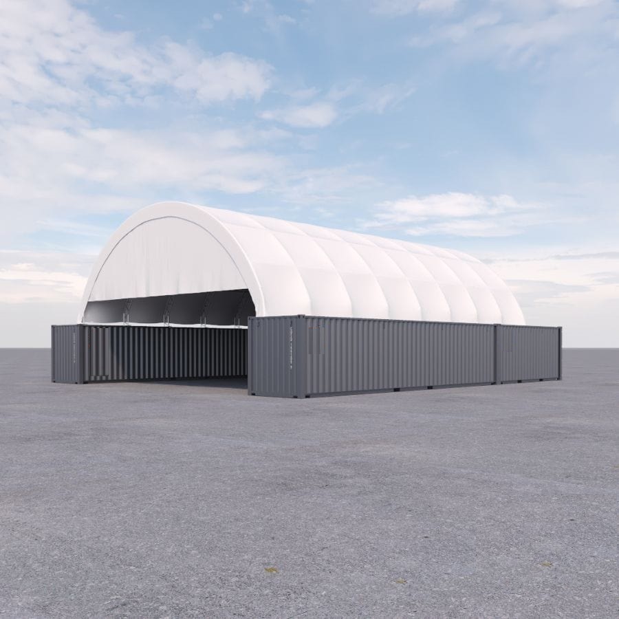 40&rsquo; x 60&rsquo; Container Shelter - ALLBOX CONTAINERS PTY LTD