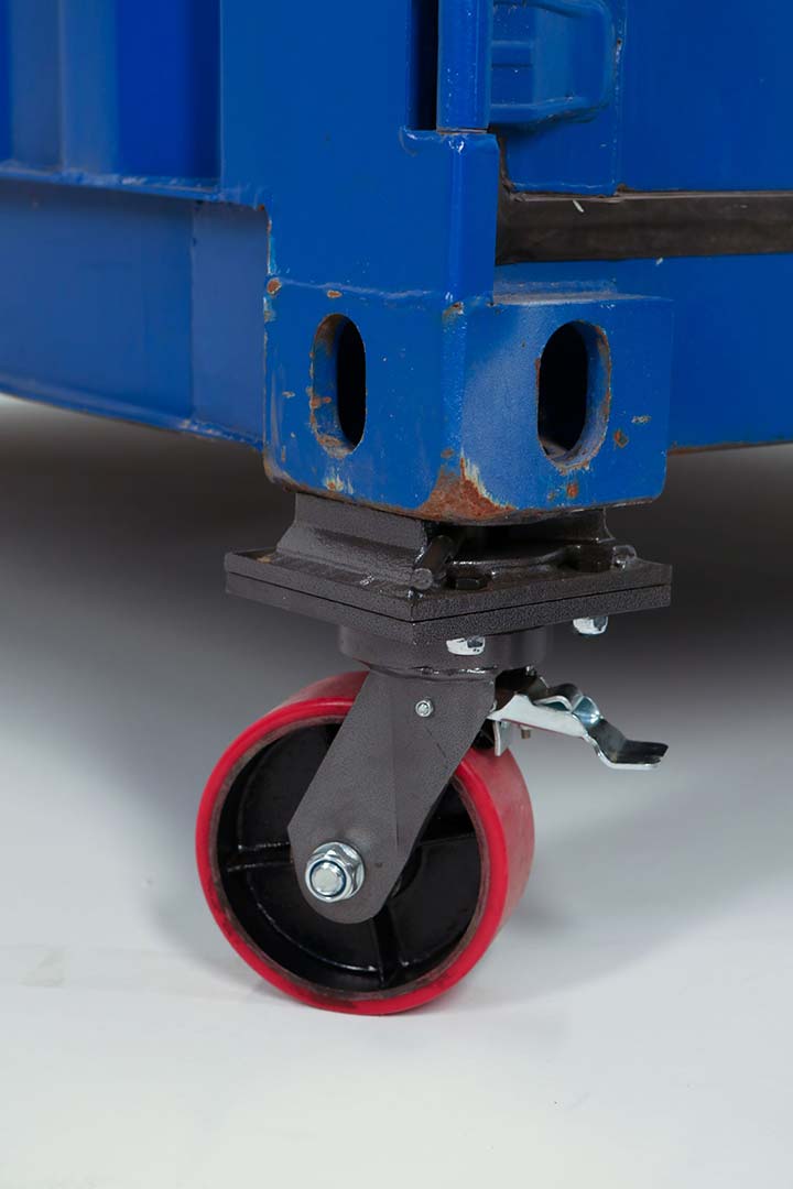 INSTA 8&rdquo; Container Swivel Caster - ALLBOX CONTAINERS PTY LTD