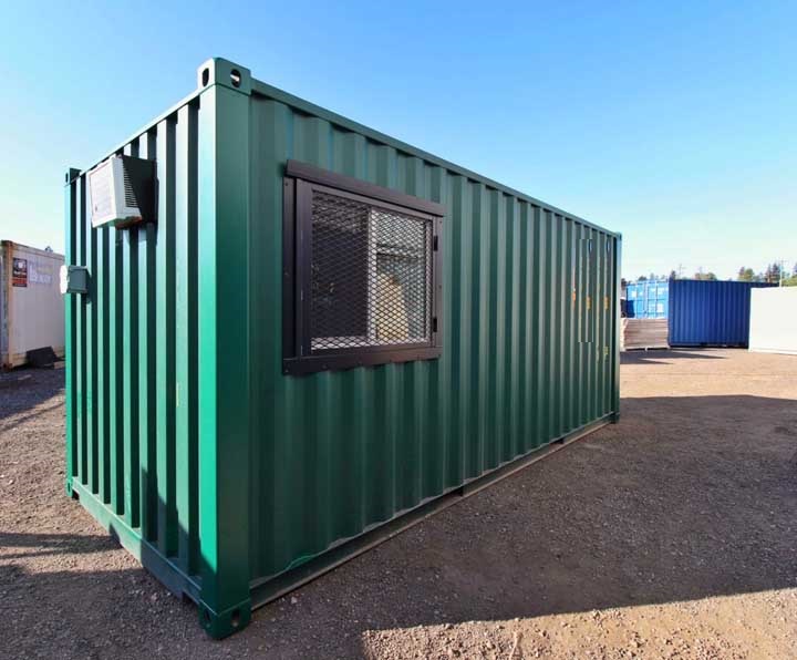 7&prime; Office Container + Storage Locker - ALLBOX CONTAINERS PTY LTD