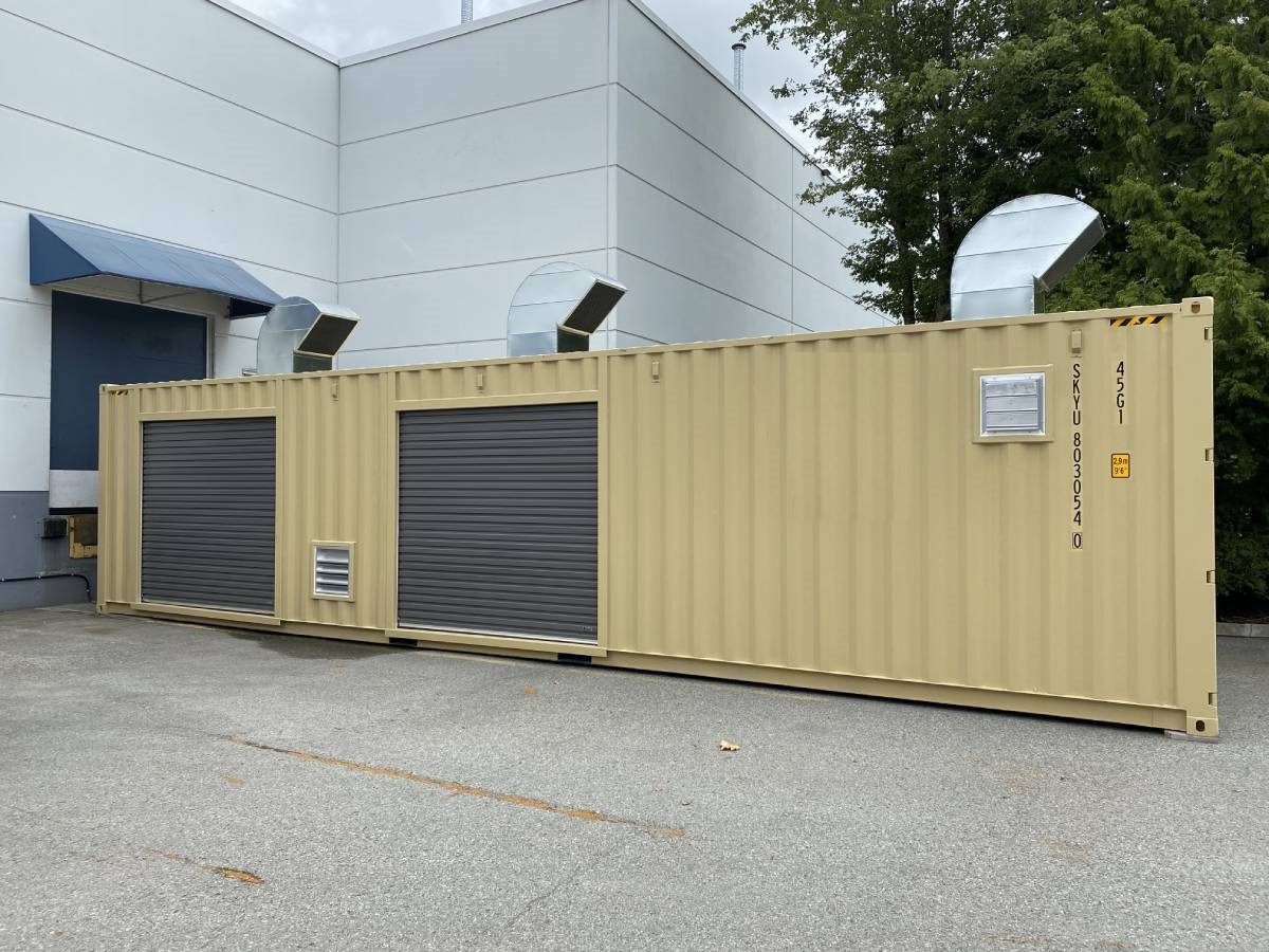 40&prime; Compressor Room - ALLBOX CONTAINERS PTY LTD