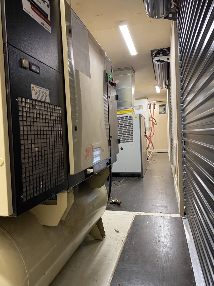 40&prime; Compressor Room - ALLBOX CONTAINERS PTY LTD