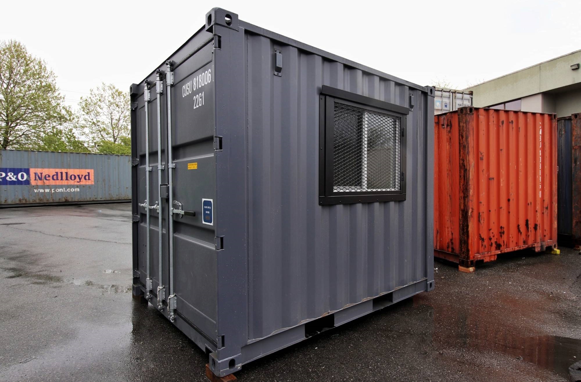 10&rsquo; Office CUBE &ndash; Wood Finished - ALLBOX CONTAINERS PTY LTD