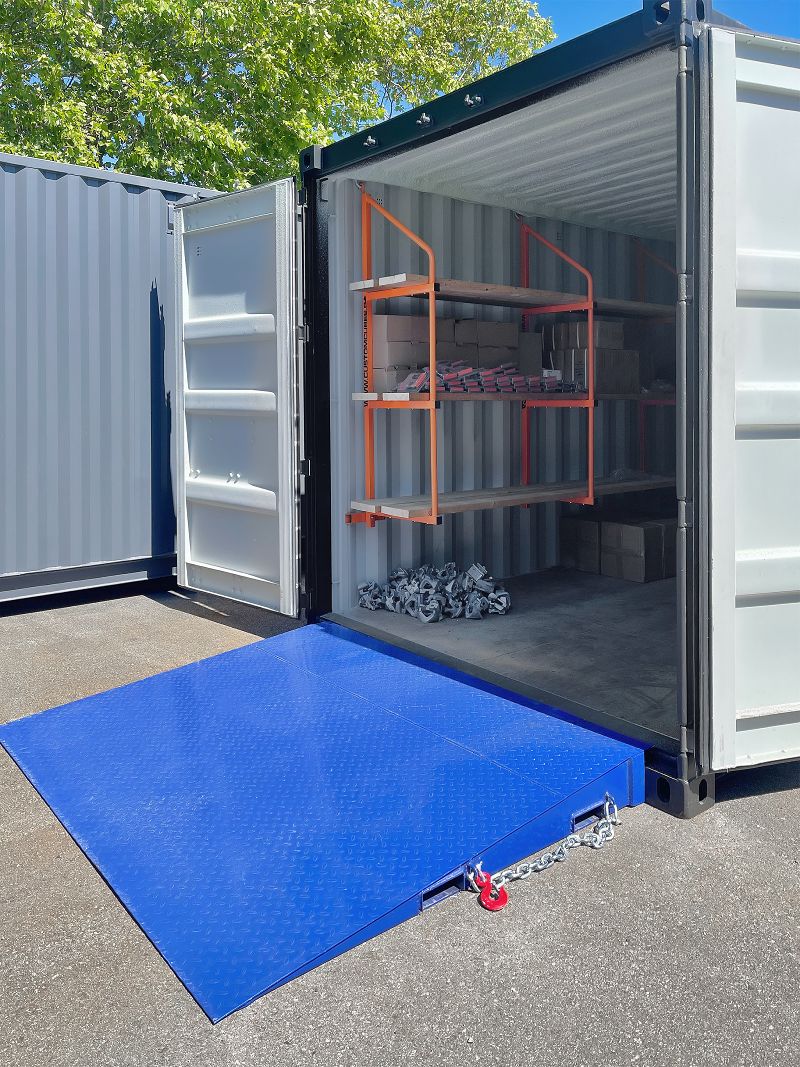 M&B | Heavy Duty Forklift Ramp - ALLBOX CONTAINERS PTY LTD