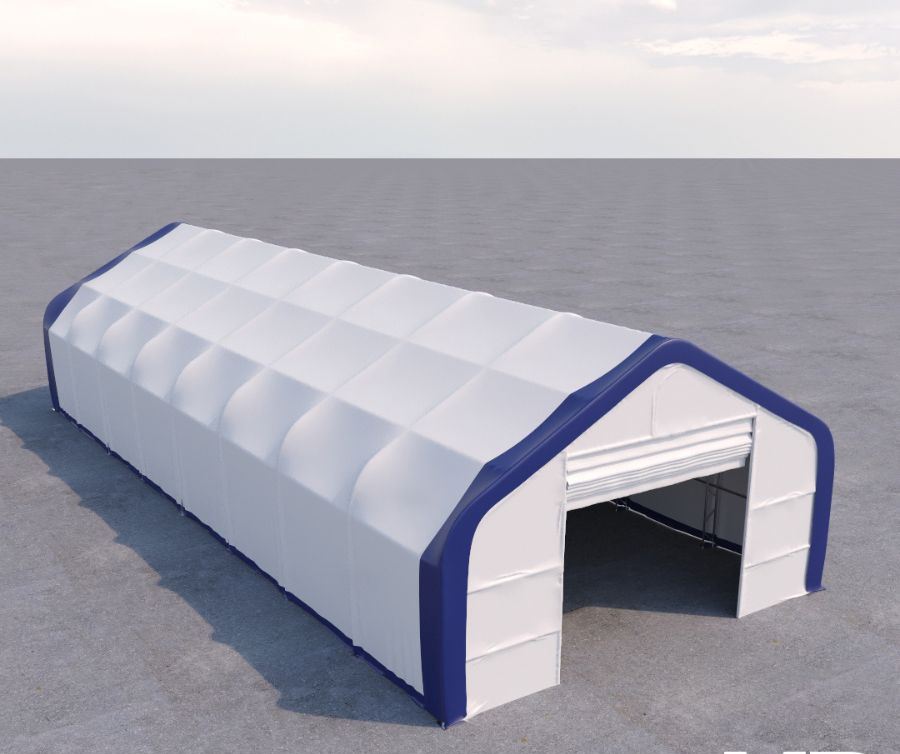Dual Truss Storage Shelter (30&prime; x 80&prime; x 20&prime;) - ALLBOX CONTAINERS PTY LTD