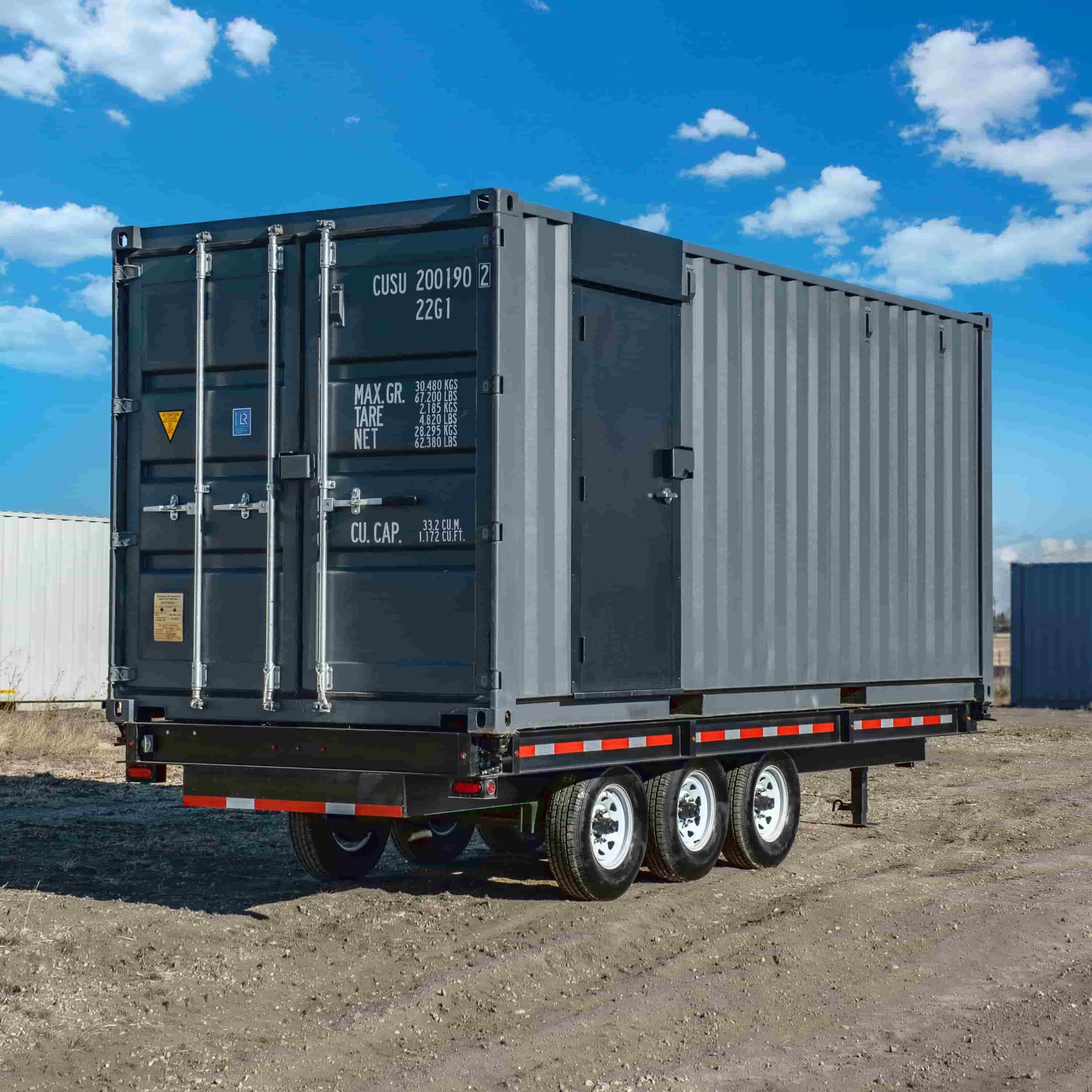 20&rsquo; Bumper Pull Container Chassis - ALLBOX CONTAINERS PTY LTD