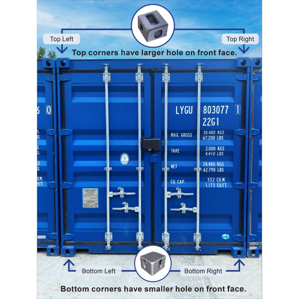 INSTA Container Corner Casting - ALLBOX CONTAINERS PTY LTD