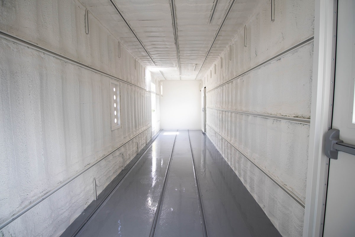 40&rsquo; Custom Mechanical Enclosure - ALLBOX CONTAINERS PTY LTD