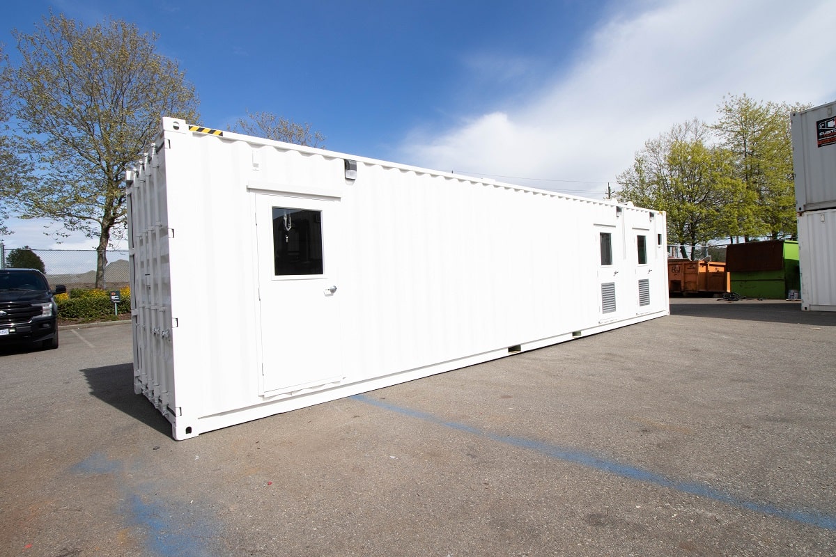 40&rsquo; Custom Mechanical Enclosure - ALLBOX CONTAINERS PTY LTD