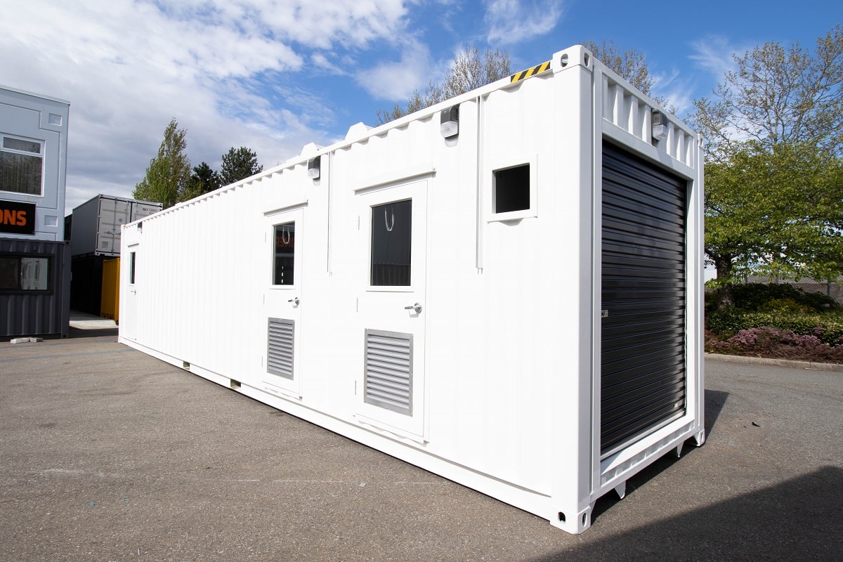 40&rsquo; Custom Mechanical Enclosure - ALLBOX CONTAINERS PTY LTD