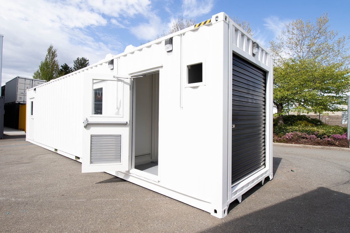 40&rsquo; Custom Mechanical Enclosure - ALLBOX CONTAINERS PTY LTD