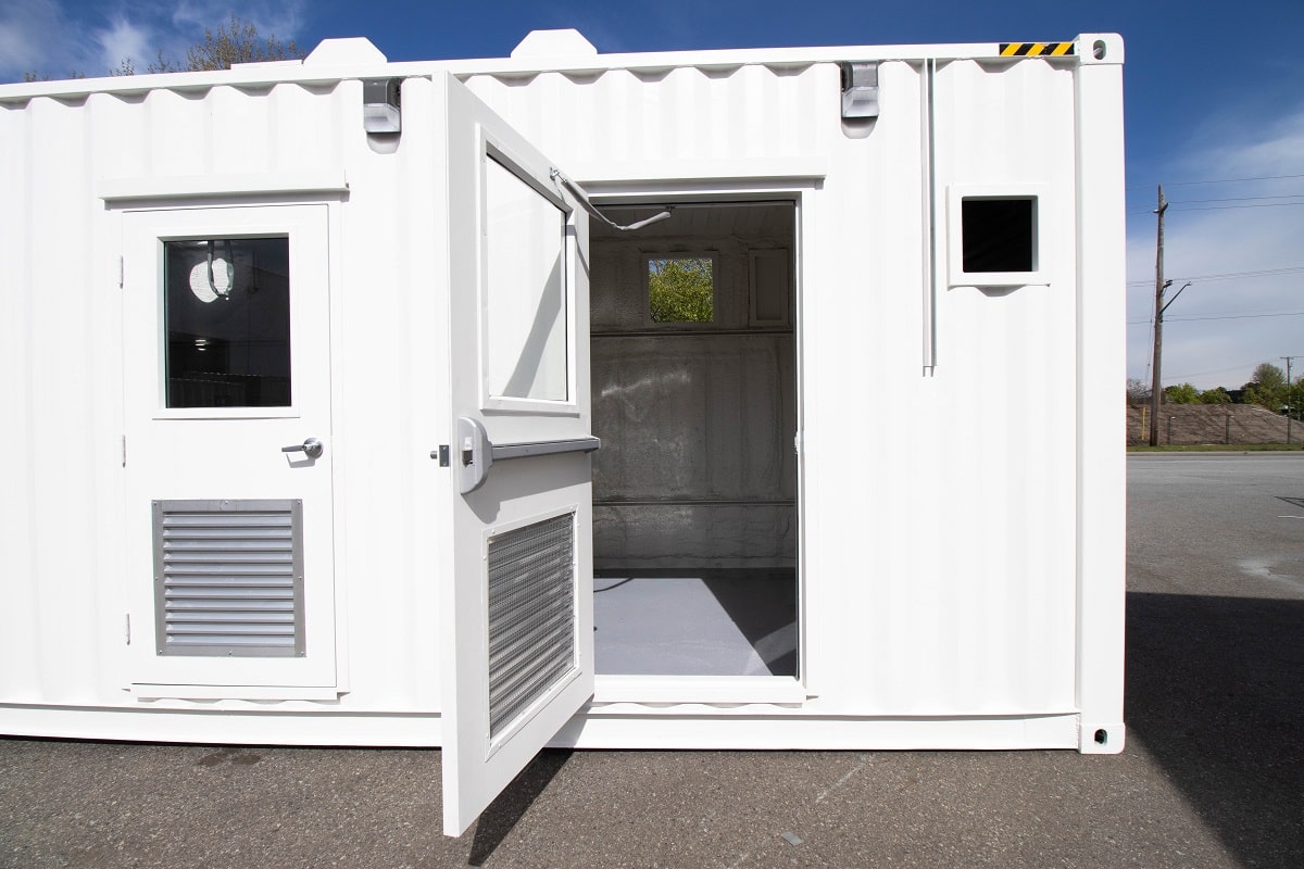 40&rsquo; Custom Mechanical Enclosure - ALLBOX CONTAINERS PTY LTD