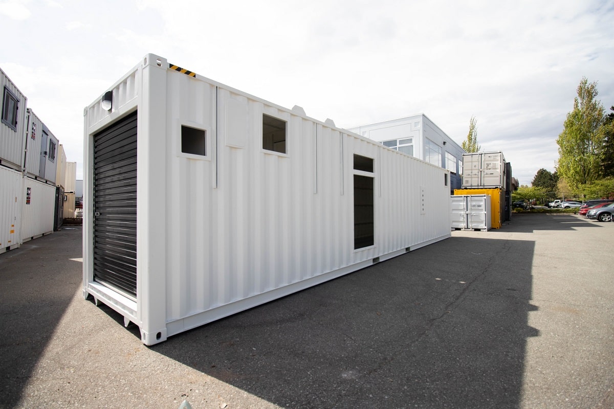 40&rsquo; Custom Mechanical Enclosure - ALLBOX CONTAINERS PTY LTD