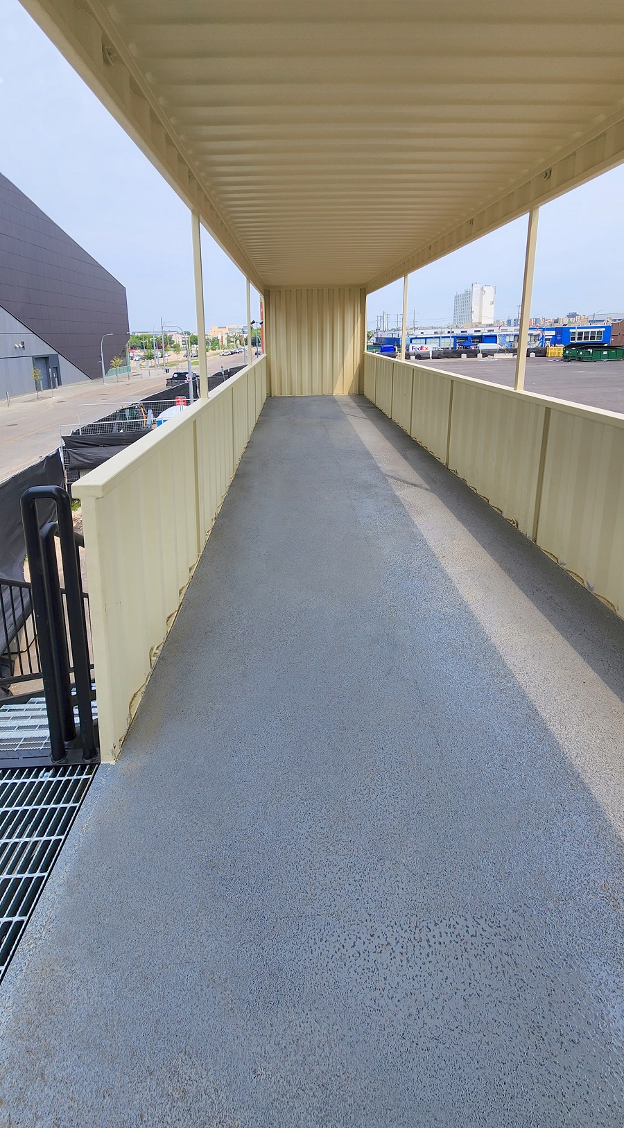 40&rsquo;HC VIP Area with Patio for the Oilers - ALLBOX CONTAINERS PTY LTD