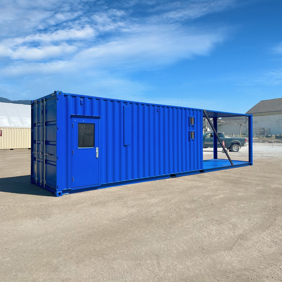 40&rsquo; Custom Equipment Enclosure - ALLBOX CONTAINERS PTY LTD