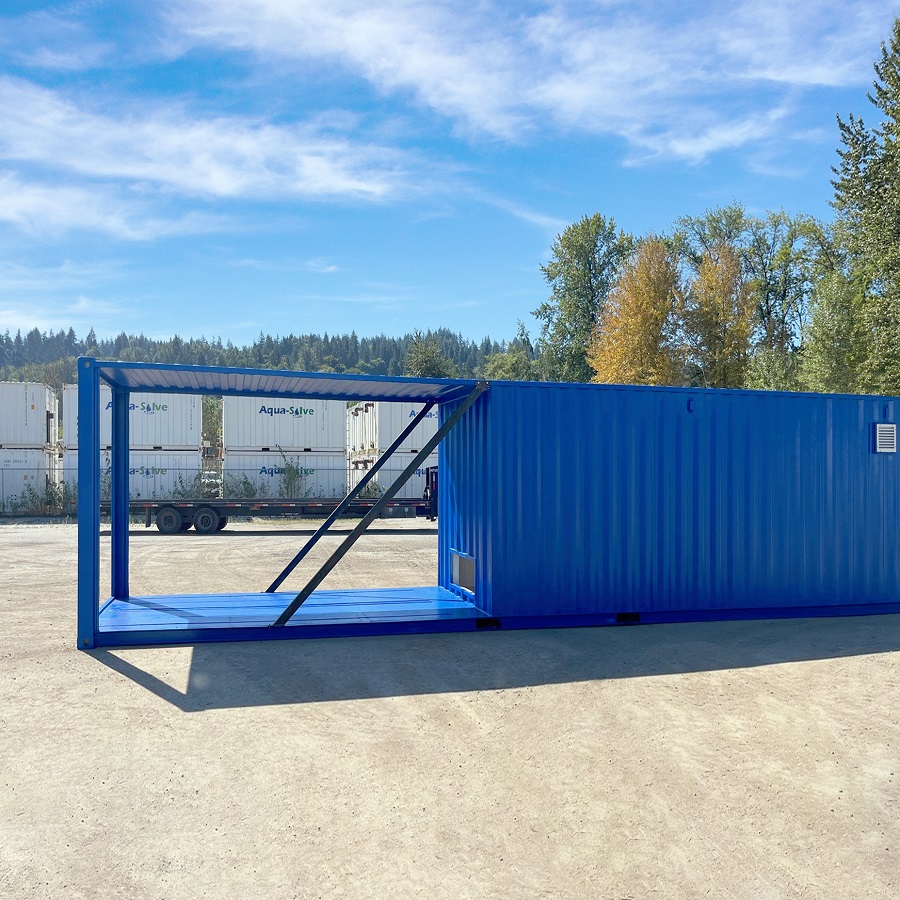 40&rsquo; Custom Equipment Enclosure - ALLBOX CONTAINERS PTY LTD