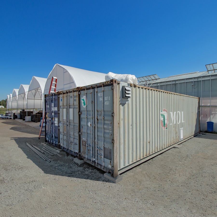 Custom Storage & Processing units for an Organics Company - ALLBOX CONTAINERS PTY LTD