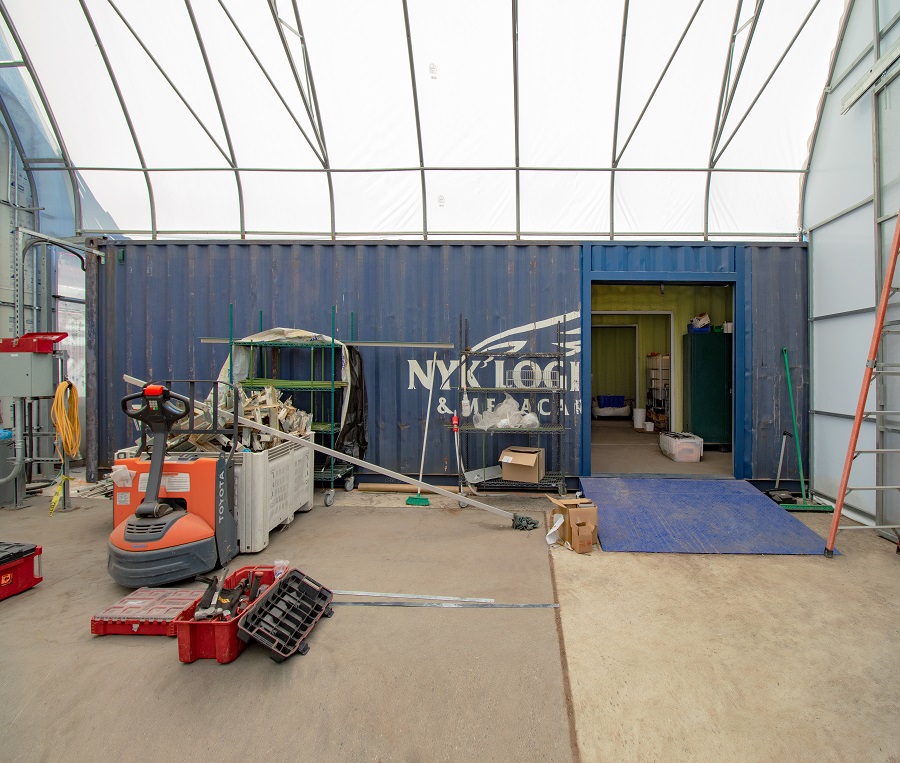 Custom Storage & Processing units for an Organics Company - ALLBOX CONTAINERS PTY LTD