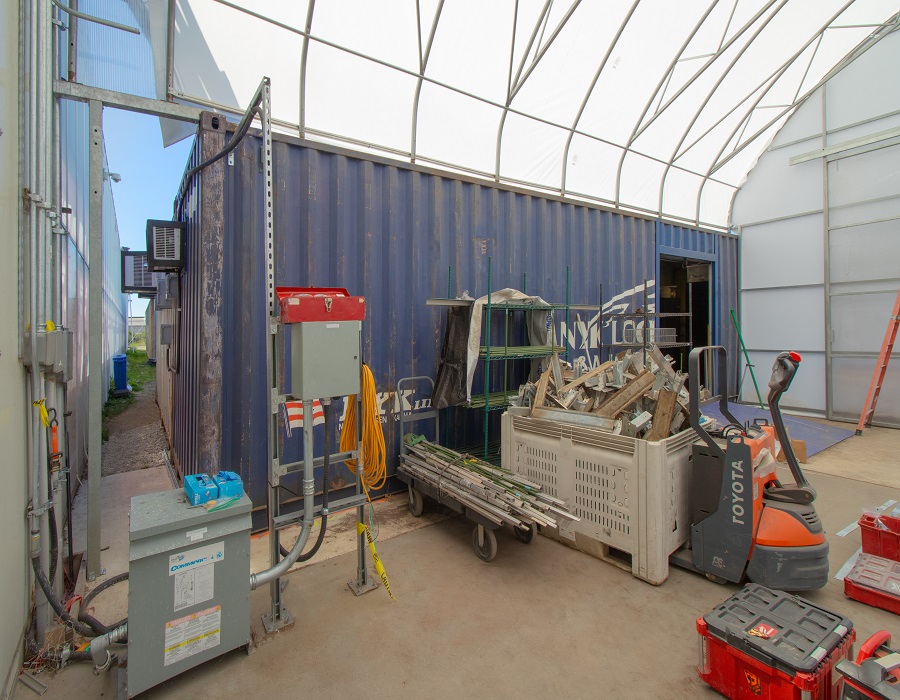 Custom Storage & Processing units for an Organics Company - ALLBOX CONTAINERS PTY LTD
