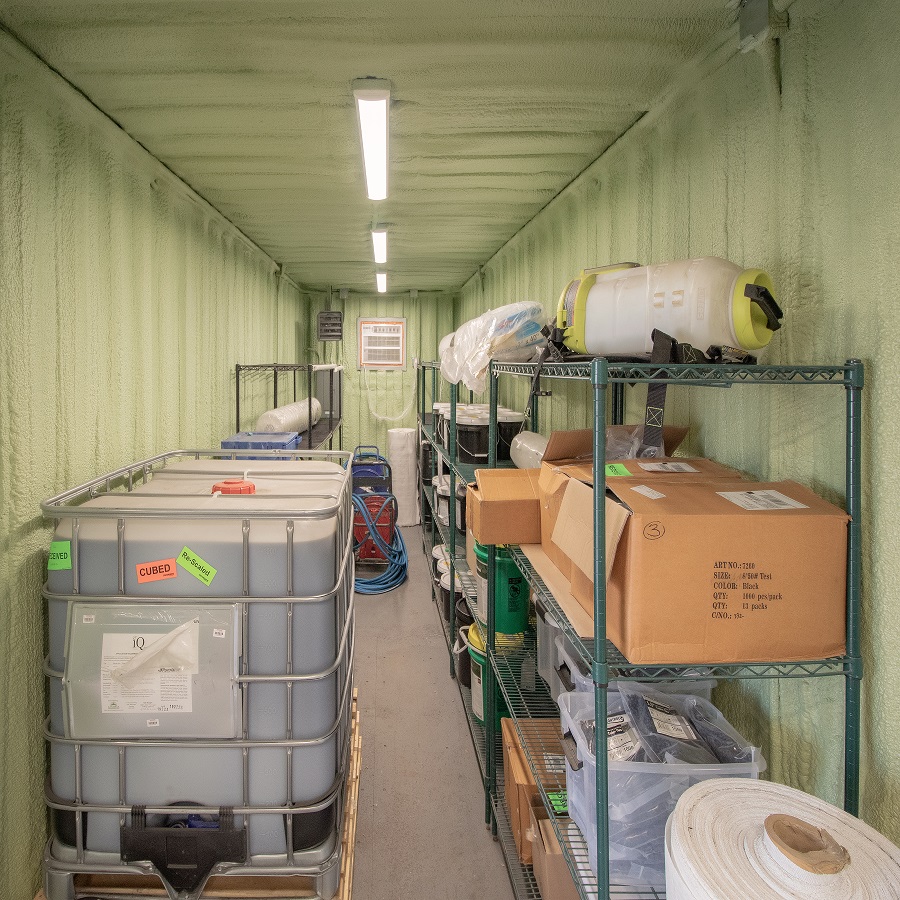 Custom Storage & Processing units for an Organics Company - ALLBOX CONTAINERS PTY LTD
