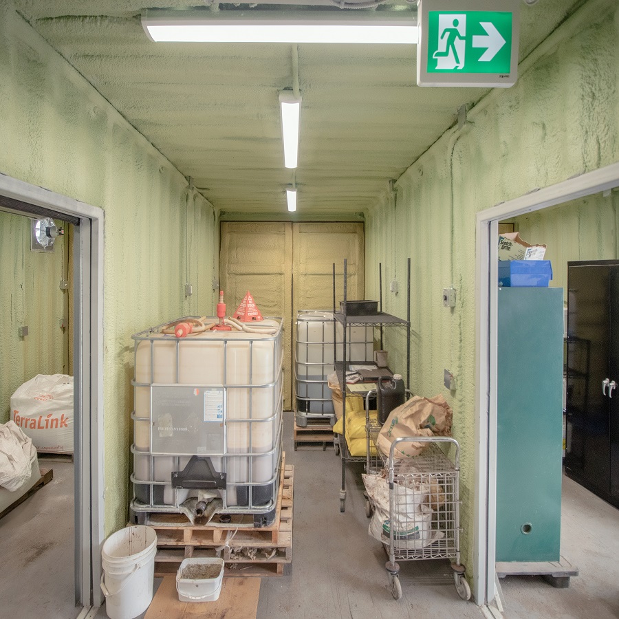 Custom Storage & Processing units for an Organics Company - ALLBOX CONTAINERS PTY LTD