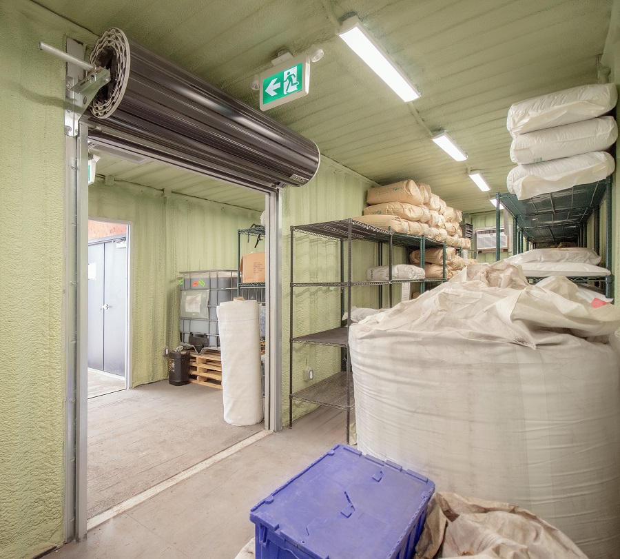 Custom Storage & Processing units for an Organics Company - ALLBOX CONTAINERS PTY LTD