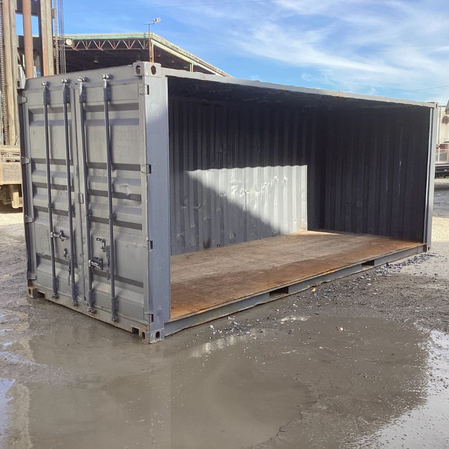 20&prime; Used &ldquo;Open-Face&rdquo; Shipping Container (Special) - ALLBOX CONTAINERS PTY LTD