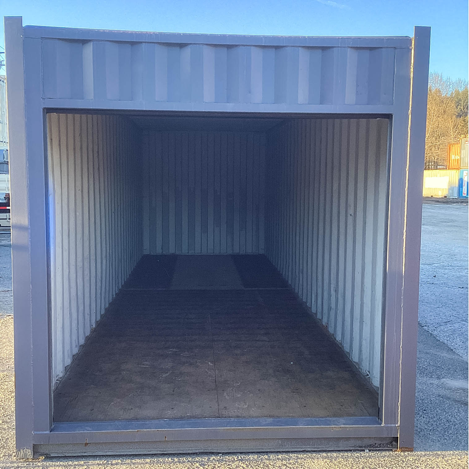 26&prime; Cut-Down Shipping Container w/Roll-Up Door - ALLBOX CONTAINERS PTY LTD
