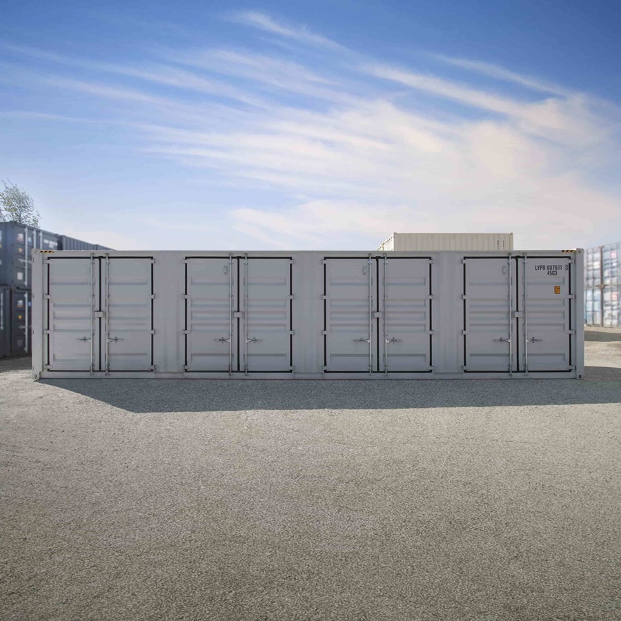 40&rsquo;HC Chemical Storage w/4 x Side Doors - ALLBOX CONTAINERS PTY LTD